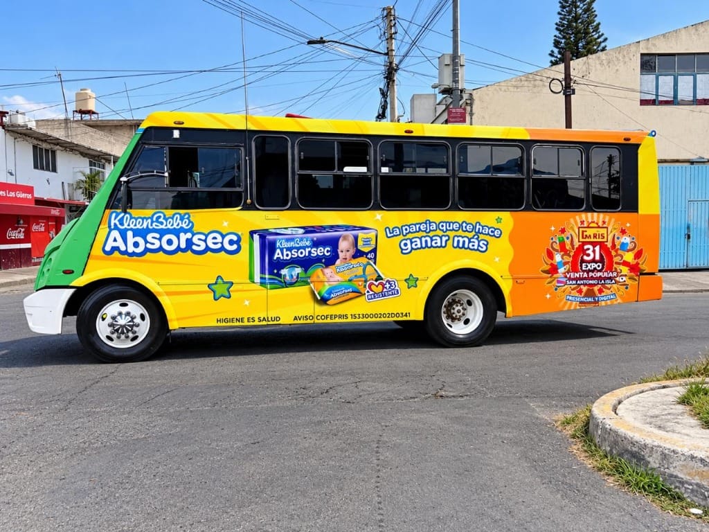 Publicidad en camiones — ejemplo 2