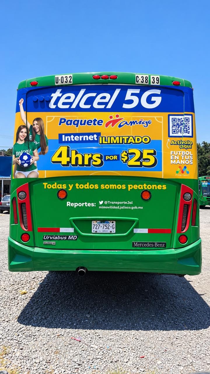 Publicidad en camiones — ejemplo 4