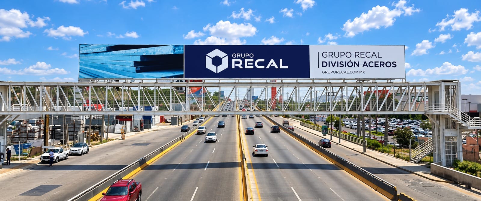 Puente peatonal — ejemplo 3
