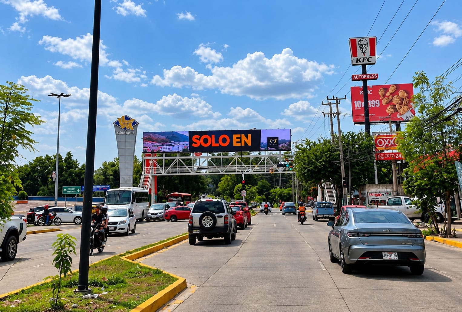Puente peatonal — ejemplo 1